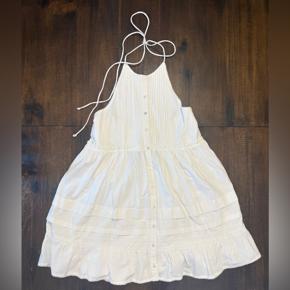 Free People White Mini Dress